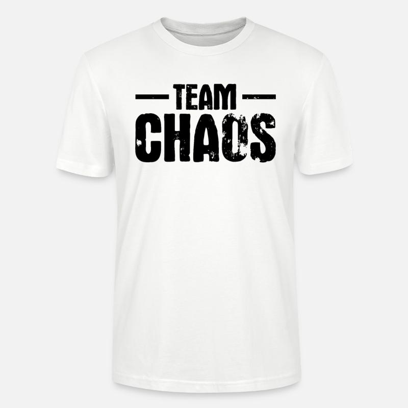 Chaos d'équipe - T-shirt bio CRAFTER Stanley Stella Unisexe - blanc