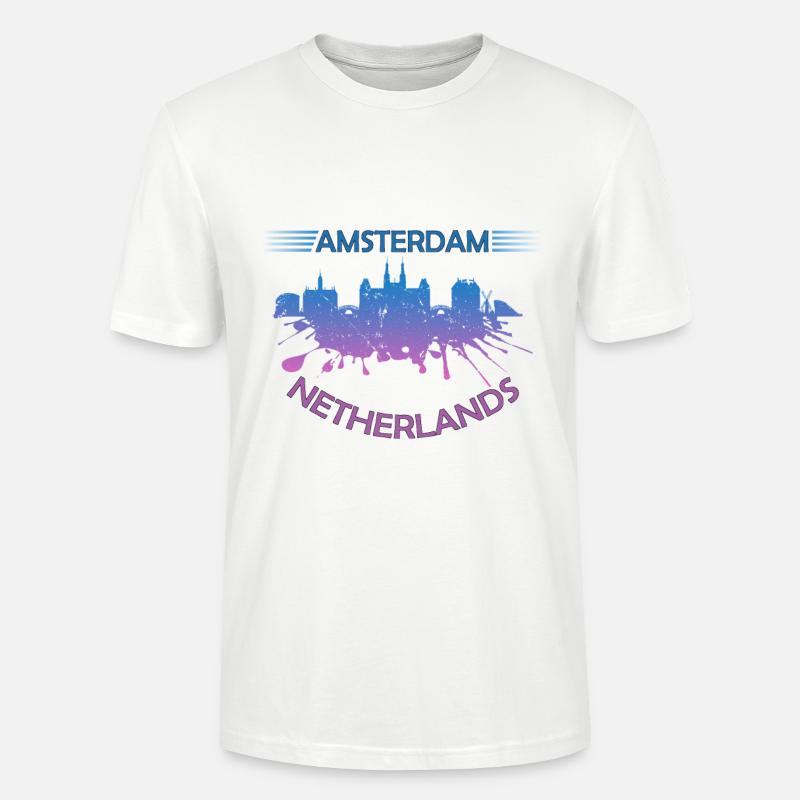 Amsterdam - Stanley/Stella Unisex Bio-T-Shirt CRAFTER - Weiß