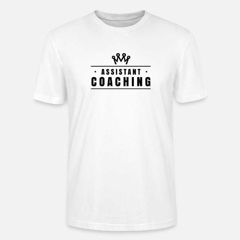 Assistenztrainer Trainerassistent Co-Trainer - Stanley/Stella Unisex Bio-T-Shirt CRAFTER - Weiß