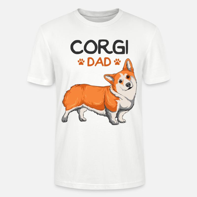 Corgi - Stanley/Stella Unisex Bio-T-Shirt CRAFTER - Weiß