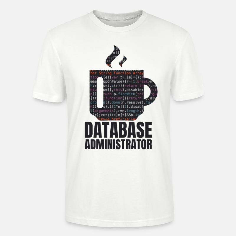 Datenbankdaten SQL Programmer Administration - Stanley/Stella Unisex Bio-T-Shirt CRAFTER - Weiß