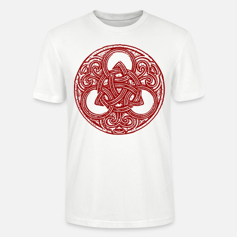 Wikinger Symbol Mittelalter - Stanley/Stella Unisex Bio-T-Shirt CRAFTER - Weiß