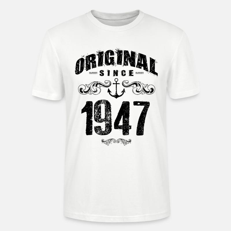 1947 original since - Stanley/Stella Unisex Bio-T-Shirt CRAFTER - Weiß