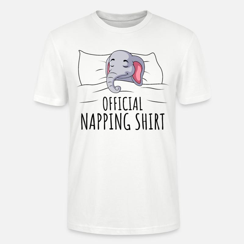 Elefant - Stanley/Stella Unisex Bio-T-Shirt CRAFTER - Weiß
