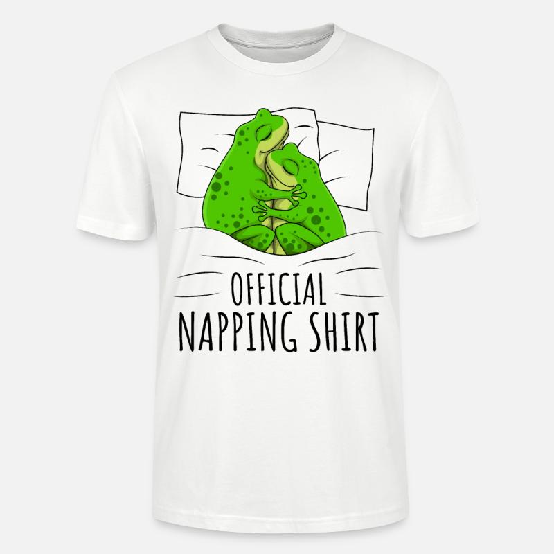 Grenouille - T-shirt bio CRAFTER Stanley Stella Unisexe - blanc