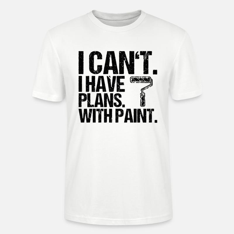 Painter and Varnisher Painter Painter - Stanley/Stella CRAFTER Unisex Organic T-Shirt - white