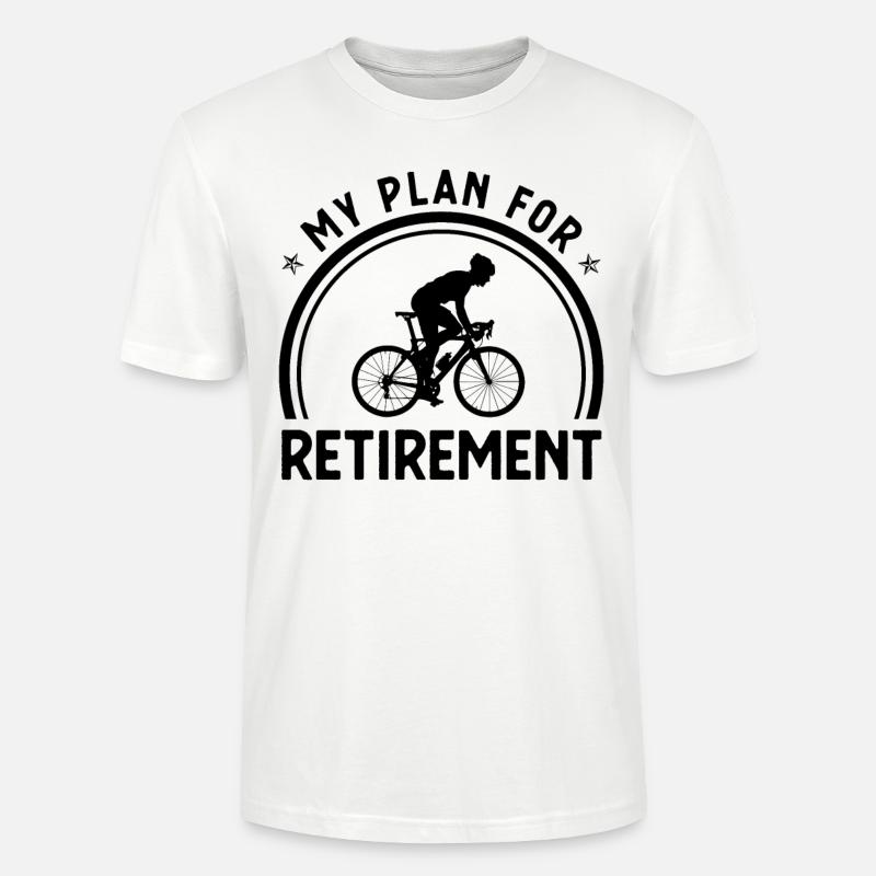 Mon plan de retraite 1 - - T-shirt bio CRAFTER Stanley Stella Unisexe - blanc
