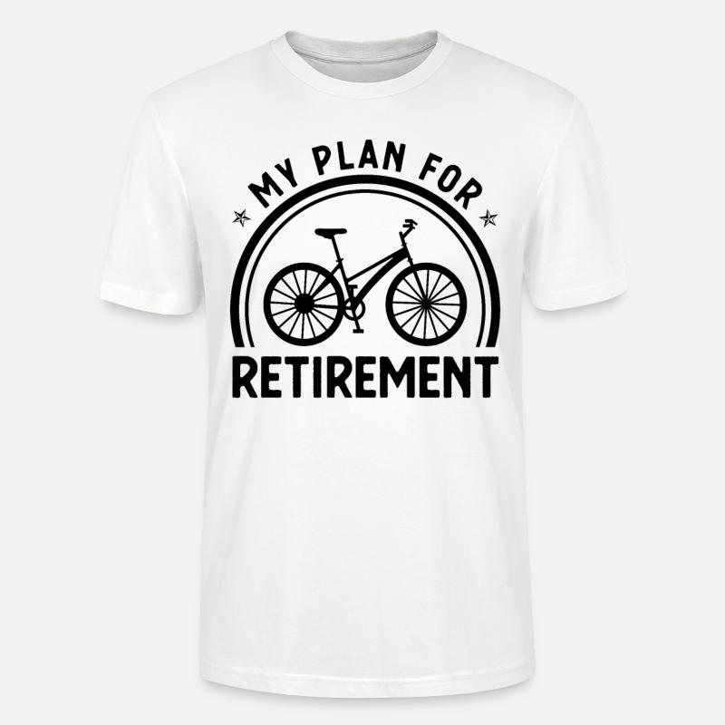 Mon plan de retraite - - T-shirt bio CRAFTER Stanley Stella Unisexe - blanc