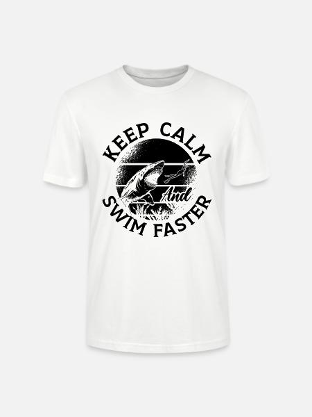 Freitaucher Freitauchen Apnoe Tauchen Geschenkidee - Stanley/Stella Unisex Bio-T-Shirt CRAFTER - Weiß
