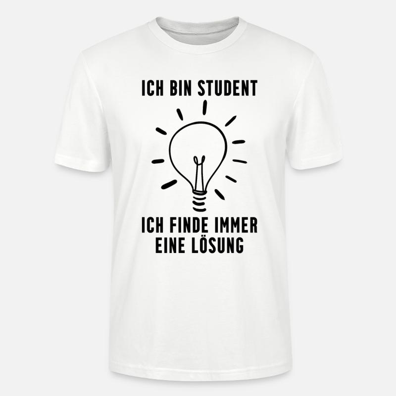 Student - Stanley/Stella Unisex Bio-T-Shirt CRAFTER - Weiß