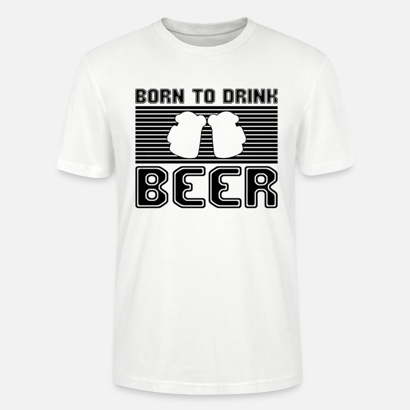 bier - Stanley/Stella Unisex Bio-T-Shirt CRAFTER - Weiß