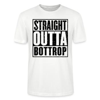 Sortie directe Bottrop - T-shirt bio CRAFTER Stanley Stella Unisexe - blanc - Devant - Alina (178cm) & Michal (187cm)
