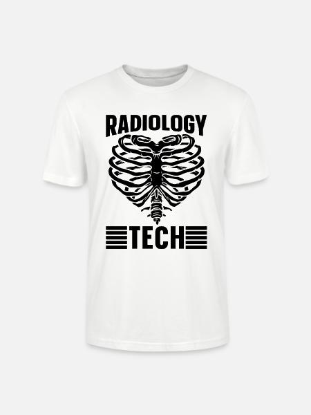 Radiologie Rad Techs Röntgentechniker Geschenkidee - Stanley/Stella Unisex Bio-T-Shirt CRAFTER - Weiß
