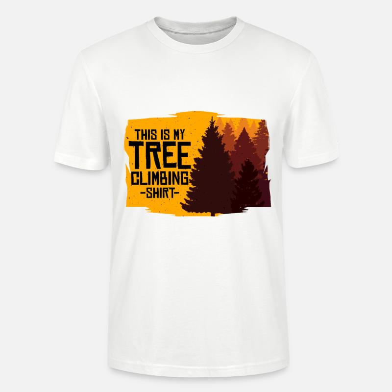 Tree Climbing - Stanley/Stella Unisex Bio-T-Shirt CRAFTER - Weiß