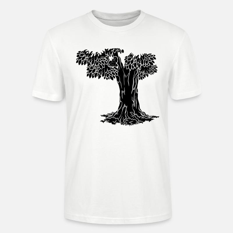 Lustiges Eichhörnchen, Eichhörnchen, - Stanley/Stella Unisex Bio-T-Shirt CRAFTER - Weiß