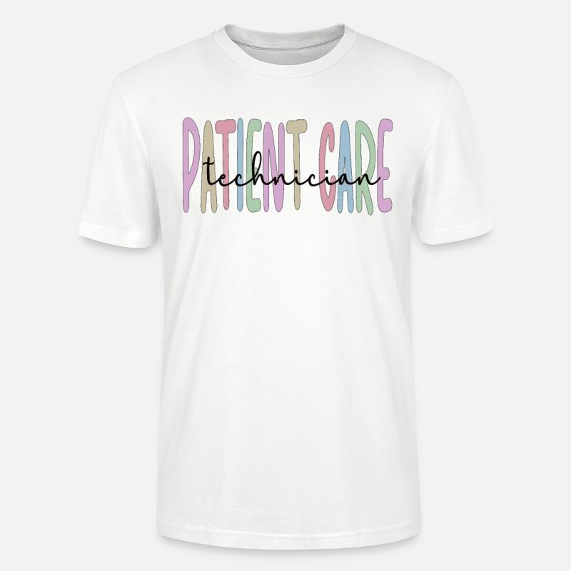Techniker der Patientenversorgung Pflegetechniker - Stanley/Stella Unisex Bio-T-Shirt CRAFTER - Weiß