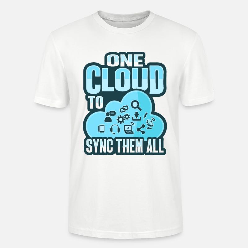 Cloud-Administrator Cloud-Devops - Stanley/Stella Unisex Bio-T-Shirt CRAFTER - Weiß