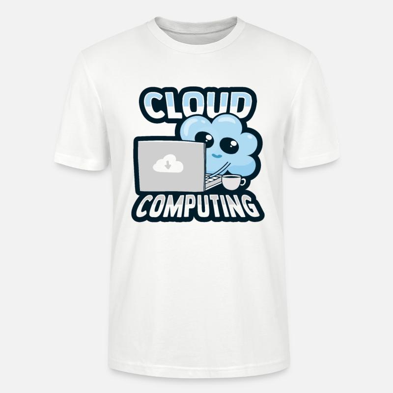 Cloud Administrator Cloud Devops - Stanley/Stella CRAFTER Unisex Organic T-Shirt - white