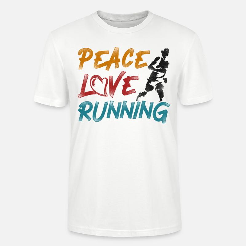 Running Runner Semi-Marathon - T-shirt bio CRAFTER Stanley Stella Unisexe - blanc