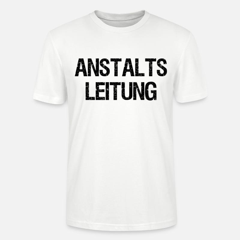 Anstaltsleitung - Stanley/Stella Unisex Bio-T-Shirt CRAFTER - Weiß