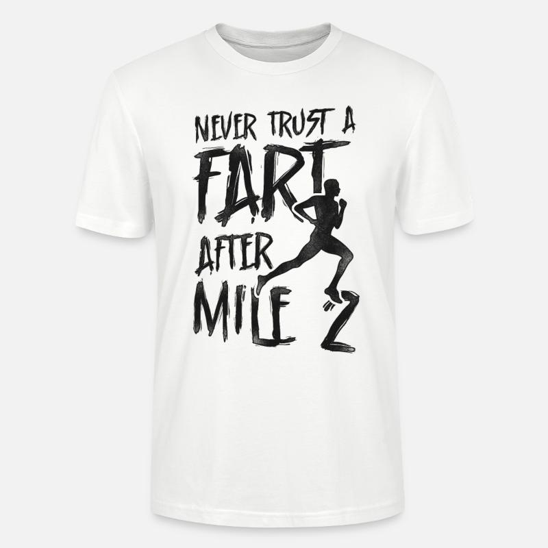 Running Runner Half Marathon - Stanley/Stella Unisex Bio-T-Shirt CRAFTER - Weiß