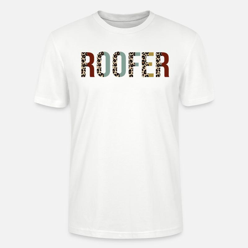 Dachdecker - Stanley/Stella Unisex Bio-T-Shirt CRAFTER - Weiß