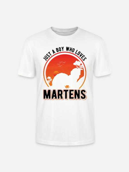 Marder Junge Nerz Dachs Baummarder - Stanley/Stella Unisex Bio-T-Shirt CRAFTER - Weiß