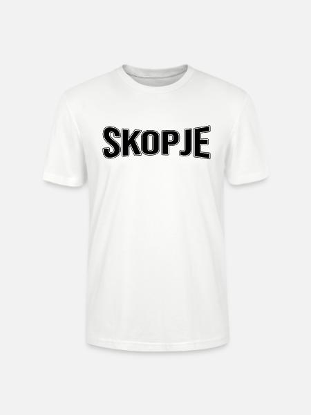 Skopje - Stanley/Stella CRAFTER Unisex Organic T-Shirt - white