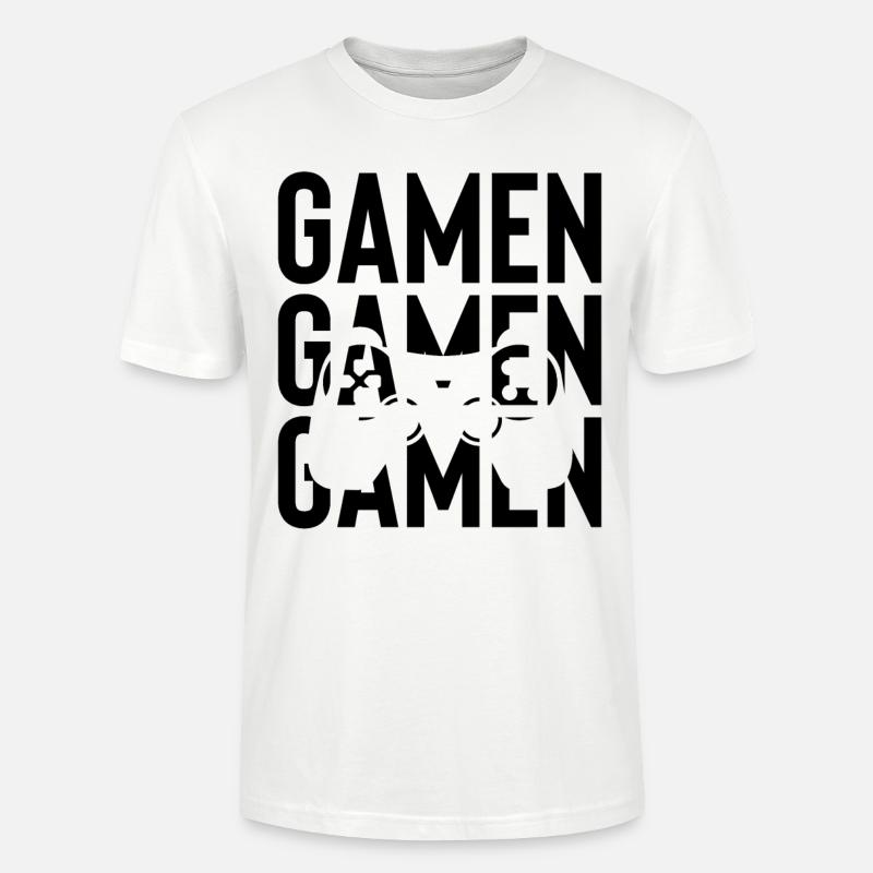 Gamen - - Stanley/Stella Unisex Bio-T-Shirt CRAFTER - Weiß