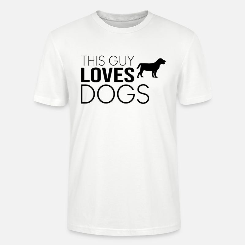 Typ Hund Spruch - Stanley/Stella Unisex Bio-T-Shirt CRAFTER - Weiß