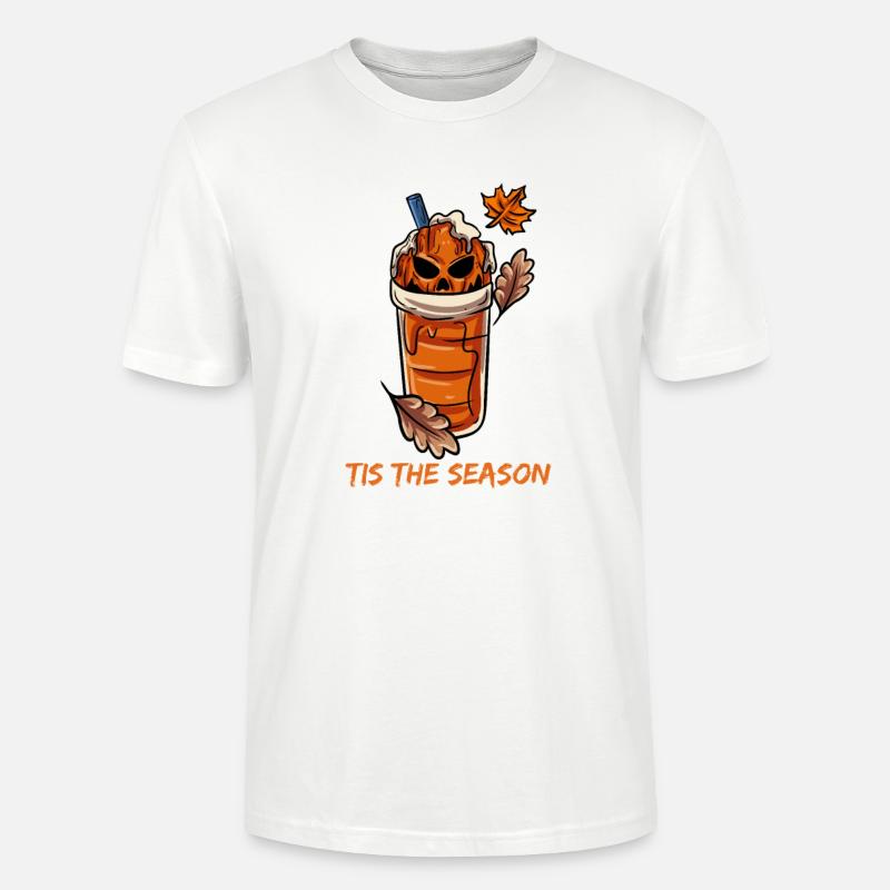 Halloween Kaffee - Stanley/Stella Unisex Bio-T-Shirt CRAFTER - Weiß
