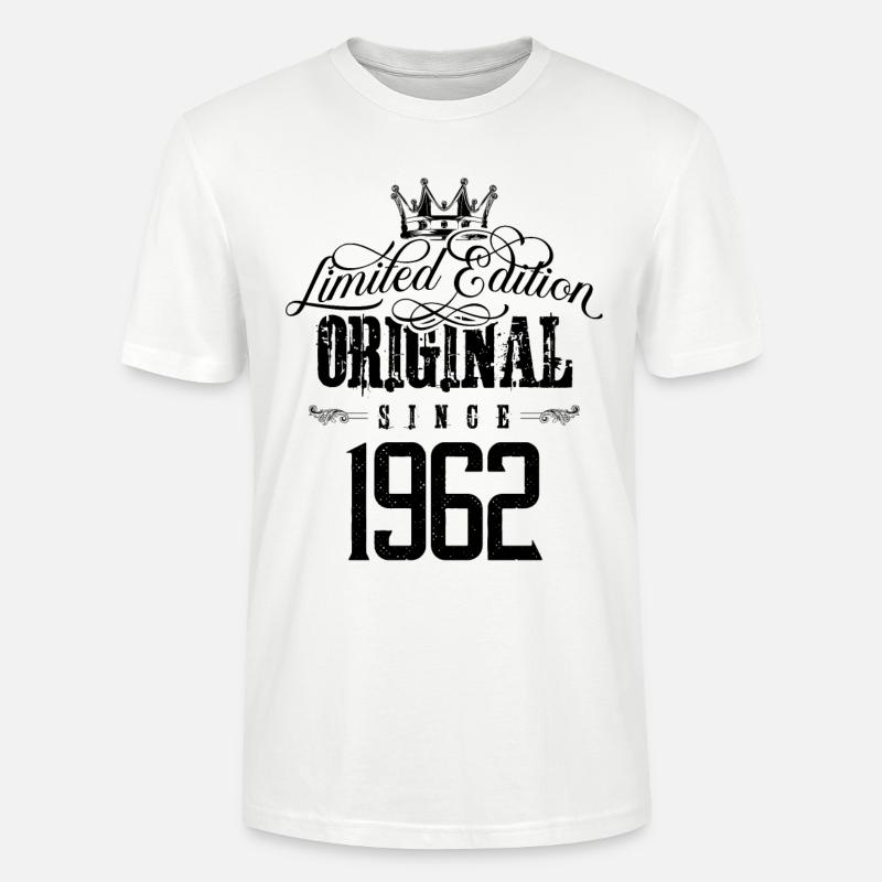 Édition limitée 1962 - T-shirt bio CRAFTER Stanley Stella Unisexe - blanc