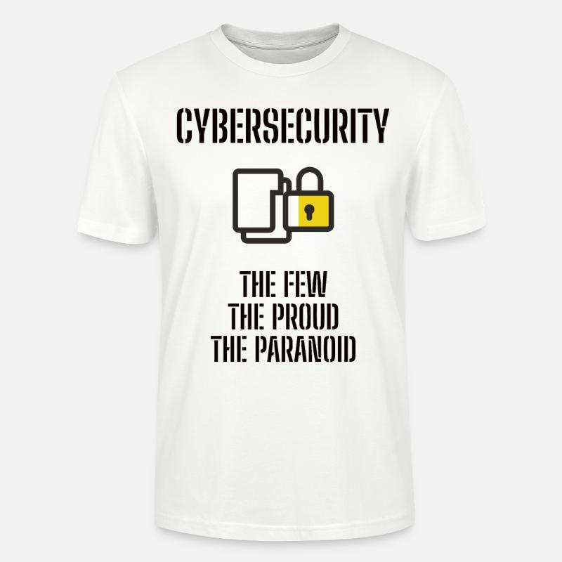 Cybersecurity - IT-Sicherheit Informatiker - Stanley/Stella Unisex Bio-T-Shirt CRAFTER - Weiß