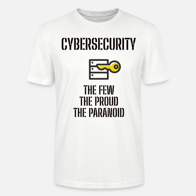 Cybersecurity - IT Security Computer Scientists - Stanley/Stella CRAFTER Unisex Organic T-Shirt - white