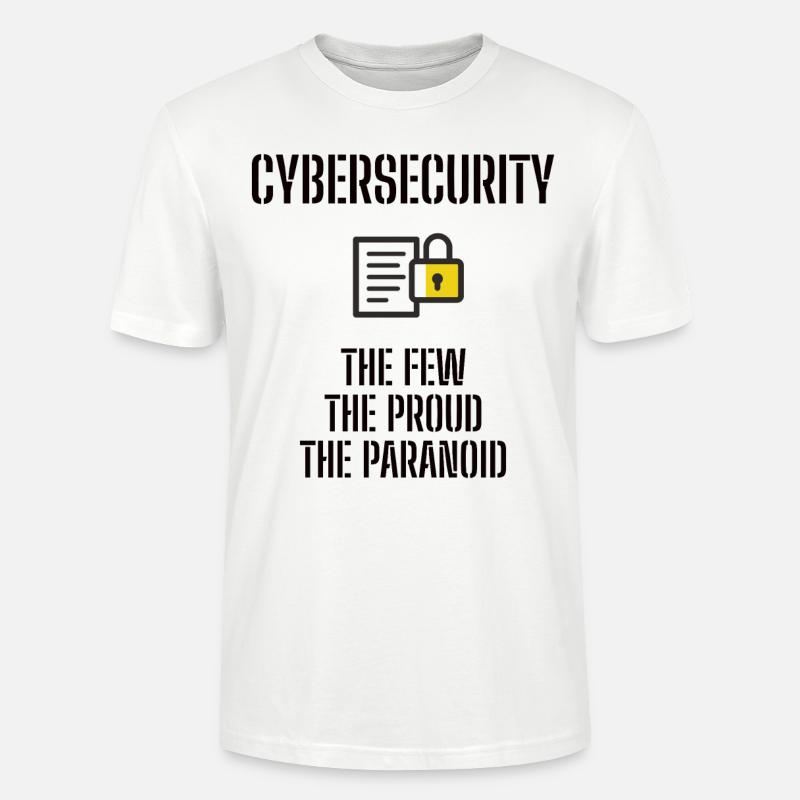 Cybersecurity - IT Security Computer Scientists - Stanley/Stella CRAFTER Unisex Organic T-Shirt - white