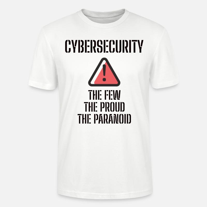 Cybersecurity - IT-Sicherheit Informatiker - Stanley/Stella Unisex Bio-T-Shirt CRAFTER - Weiß