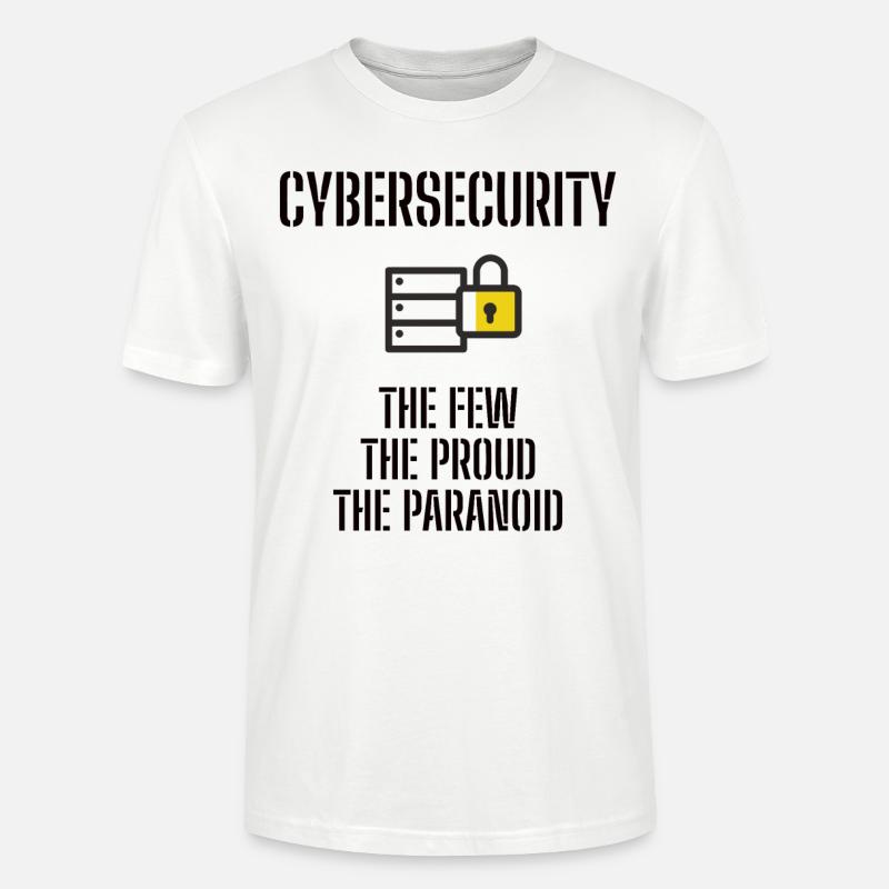 Cybersecurity - IT-Sicherheit Informatiker - Stanley/Stella Unisex Bio-T-Shirt CRAFTER - Weiß
