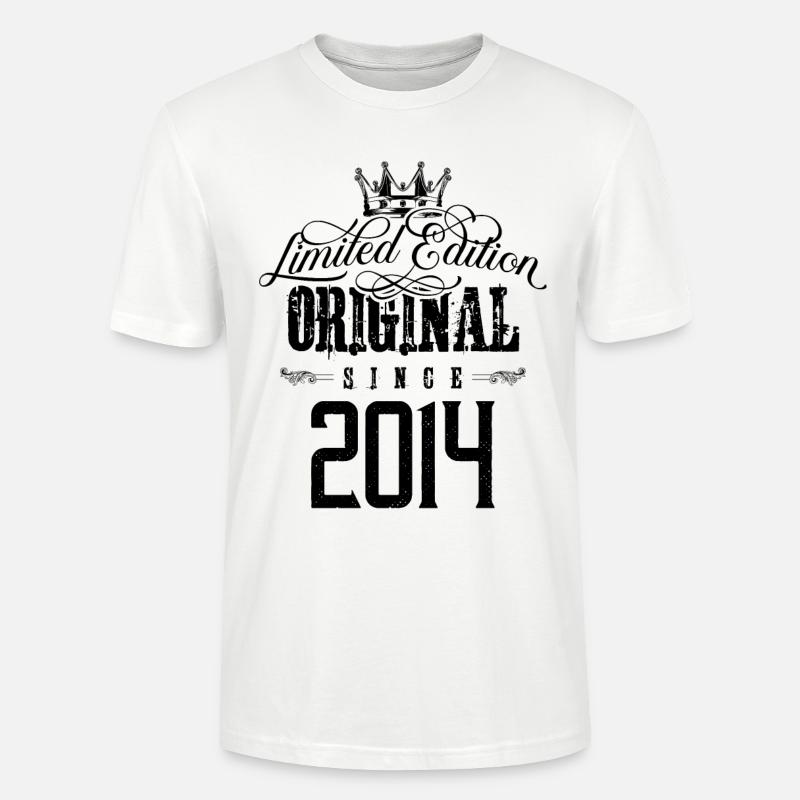 Édition limitée 2014 - T-shirt bio CRAFTER Stanley Stella Unisexe - blanc