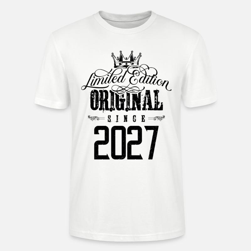 Édition limitée 2027 - T-shirt bio CRAFTER Stanley Stella Unisexe - blanc