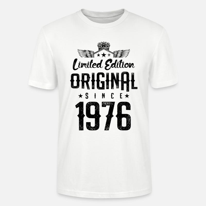 Édition limitée 1976 - T-shirt bio CRAFTER Stanley Stella Unisexe - blanc
