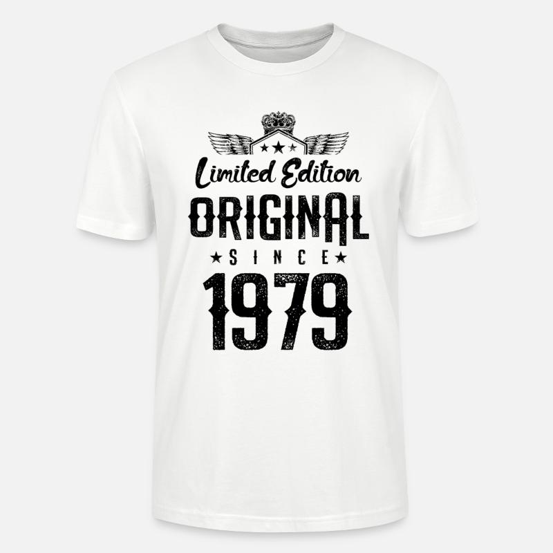 Édition limitée 1979 - T-shirt bio CRAFTER Stanley Stella Unisexe - blanc