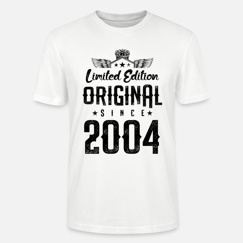 Édition limitée 2004 - T-shirt bio CRAFTER Stanley Stella Unisexe - blanc