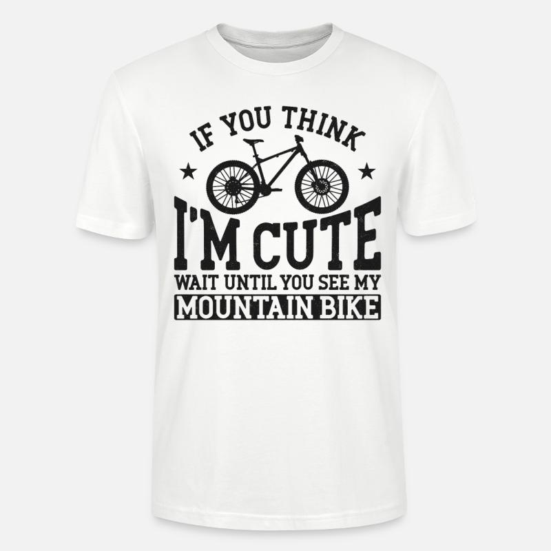 Enduro VTT VTT Équitation - T-shirt bio CRAFTER Stanley Stella Unisexe - blanc