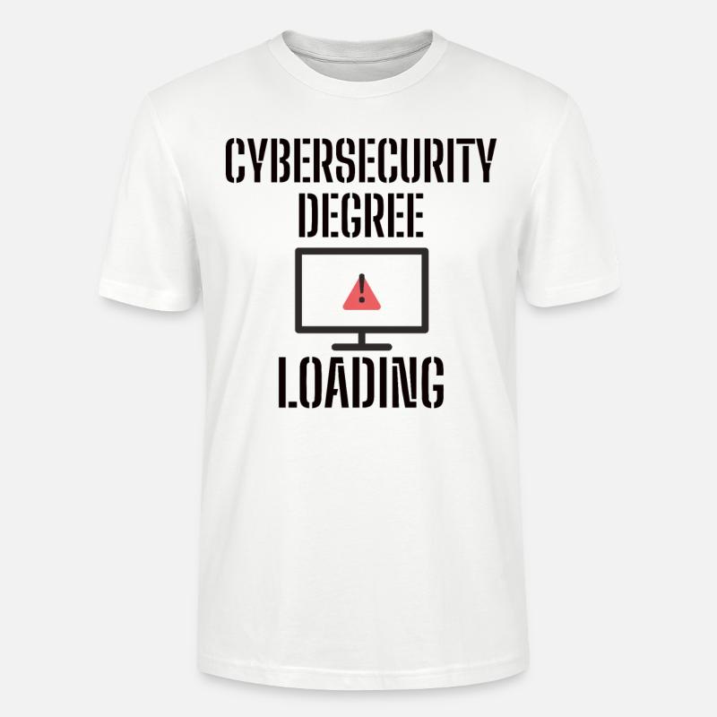 Cybersecurity - IT-Sicherheit Informatiker - Stanley/Stella Unisex Bio-T-Shirt CRAFTER - Weiß