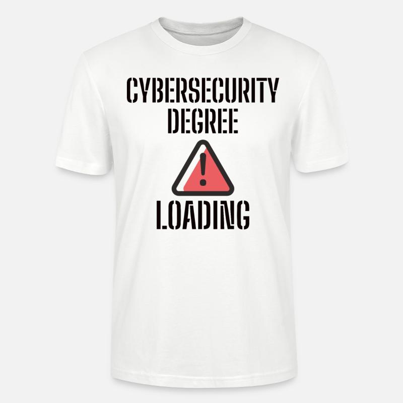 Cybersecurity - IT Security Computer Scientists - Stanley/Stella CRAFTER Unisex Organic T-Shirt - white