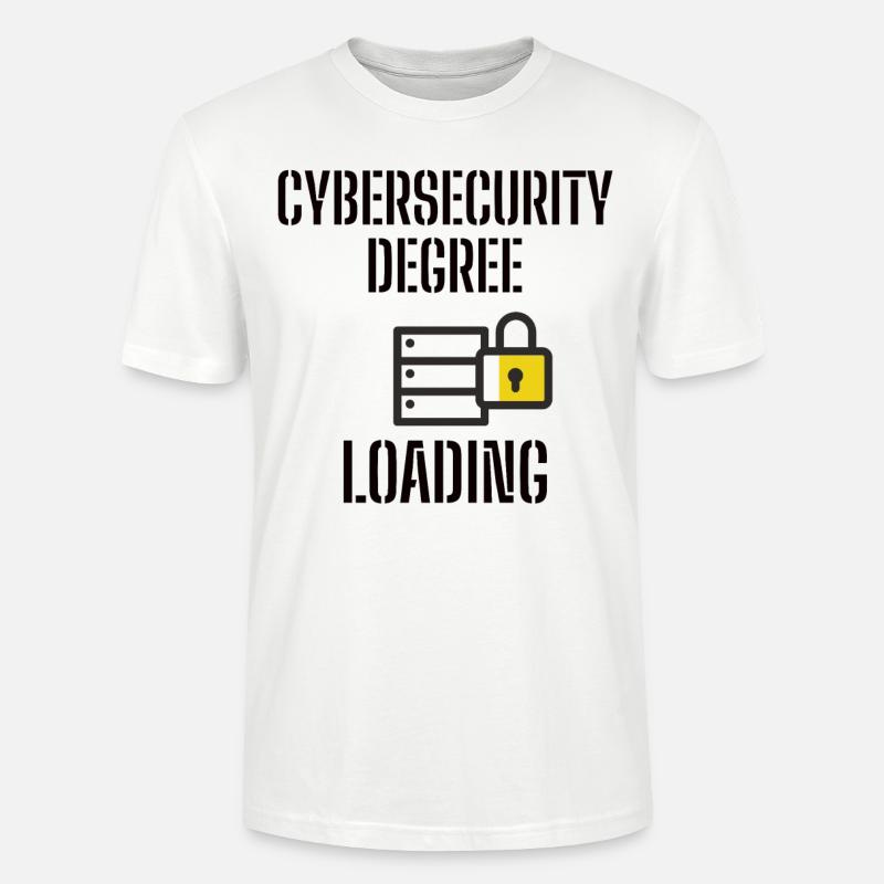 Cybersecurity - IT Security Computer Scientists - Stanley/Stella CRAFTER Unisex Organic T-Shirt - white
