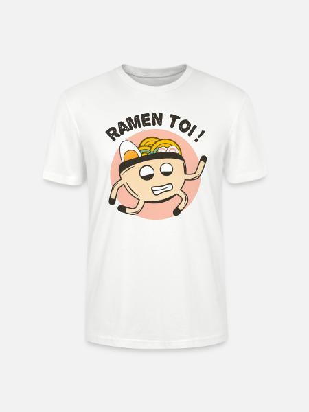 Riprenditi! Gioco di parole Ramen giapponese - Maglietta unisex ecologica CRAFTER di Stanley/Stella - bianco
