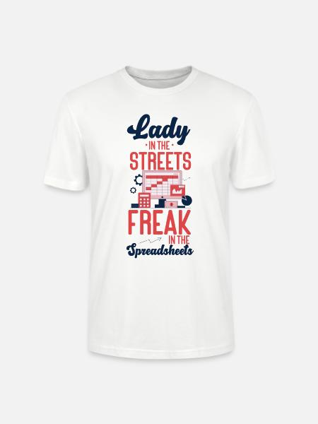 Comptable Comptable Comptable - T-shirt bio CRAFTER Stanley Stella Unisexe - blanc