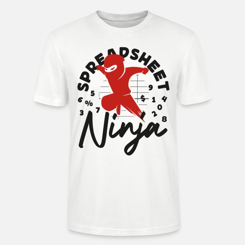 Comptable Comptable Comptable - T-shirt bio CRAFTER Stanley Stella Unisexe - blanc