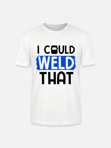 Schweißen Für Schweißer - Stanley/Stella Unisex Bio-T-Shirt CRAFTER - Weiß